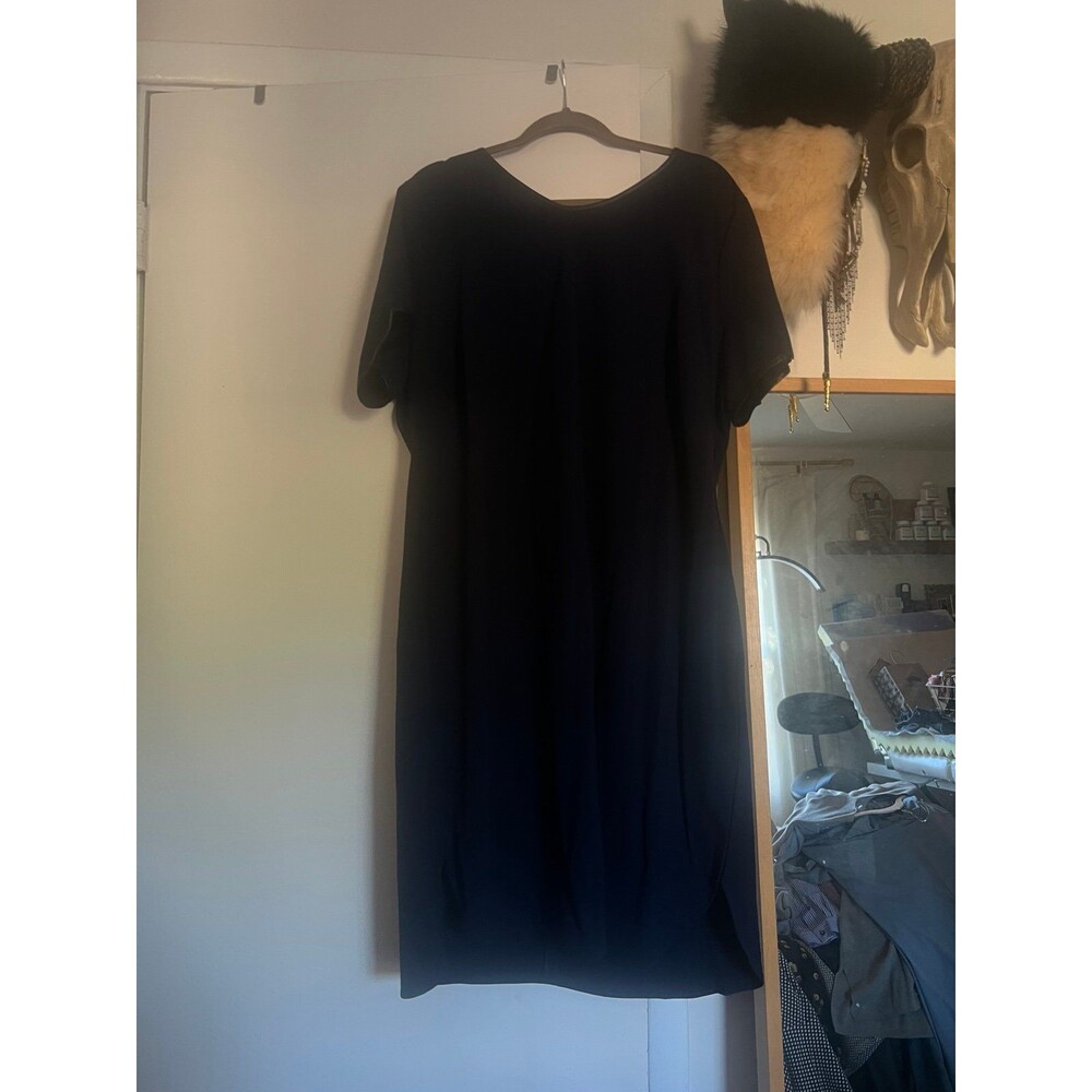 Navy blue dress